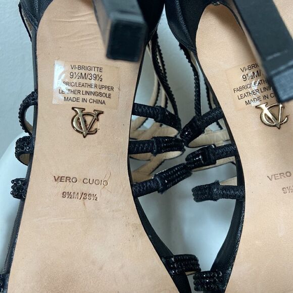 Vince Camuto Signature Brigitte Leather Heels/Pumps - Picture 7 of 12